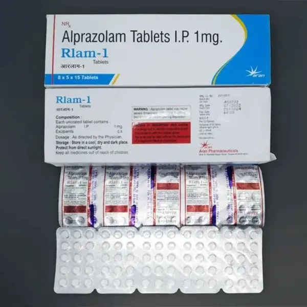 Rlams 1mg (Alprazalam) per Stripe
