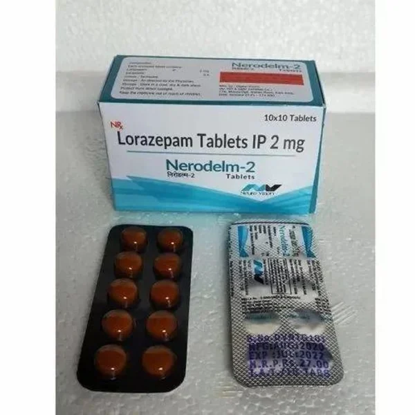 Lorazepam 2mg (10 Boxes)